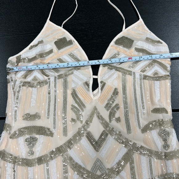 Free People Saylor Harper Sequin Shift Dress - S - Picture 8 of 13